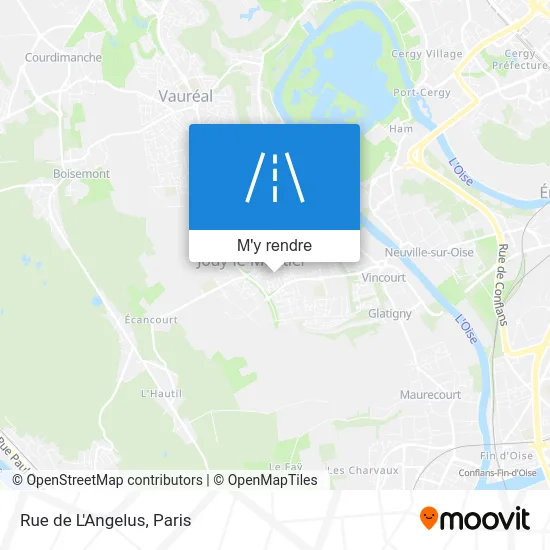 Rue de L'Angelus plan