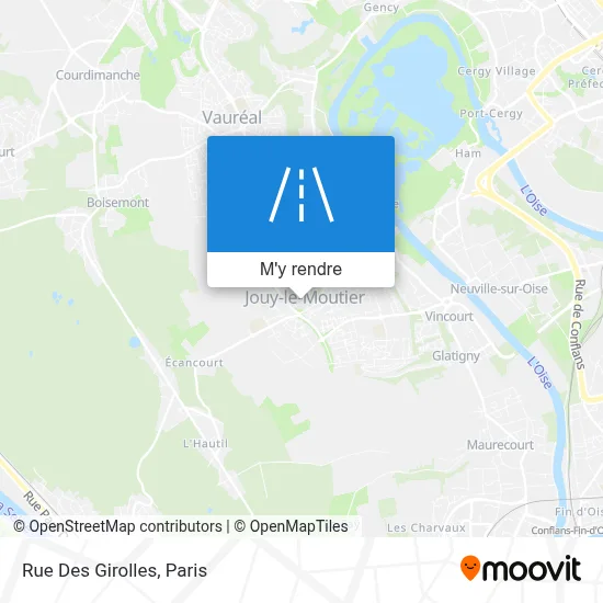 Rue Des Girolles plan