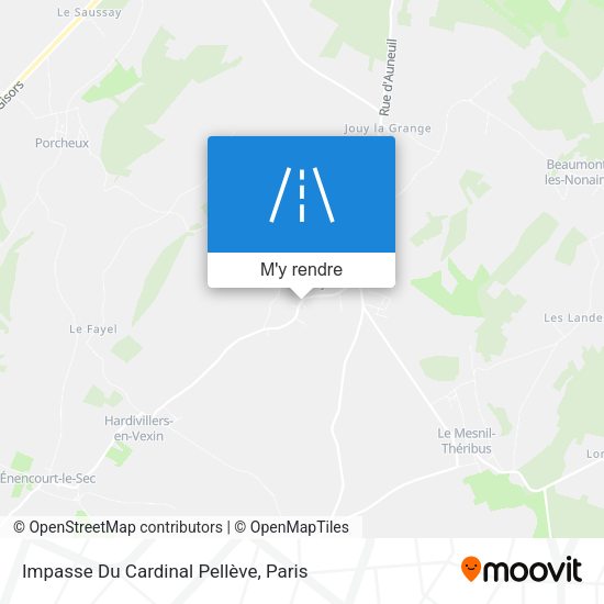 Impasse Du Cardinal Pellève plan