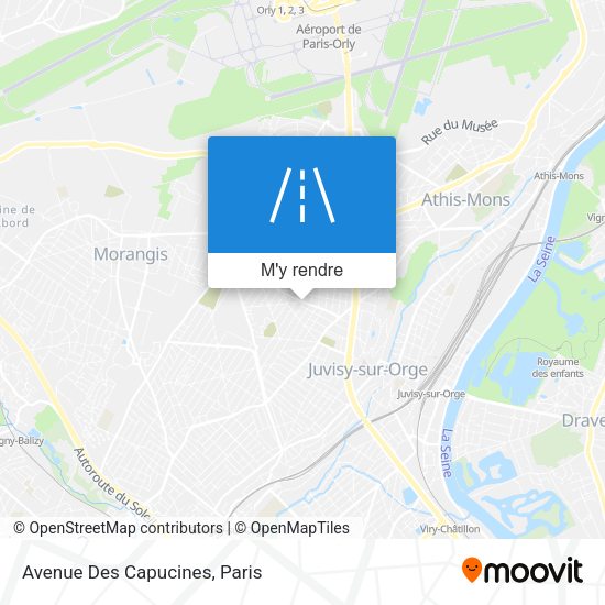Avenue Des Capucines plan