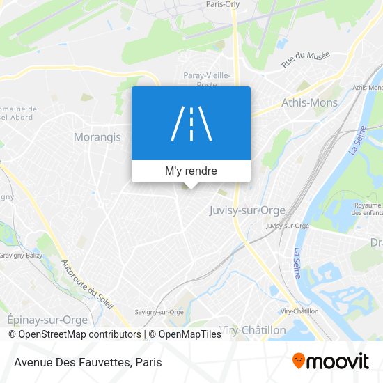 Avenue Des Fauvettes plan