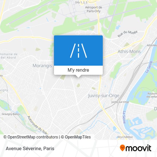 Avenue Séverine plan