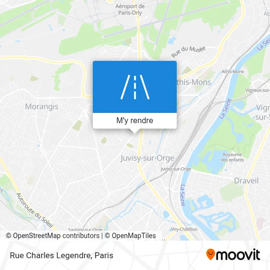 Rue Charles Legendre plan