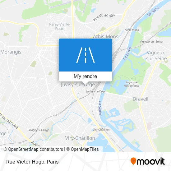 Rue Victor Hugo plan