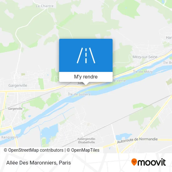 Allée Des Maronniers plan