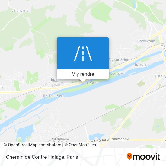 Chemin de Contre Halage plan