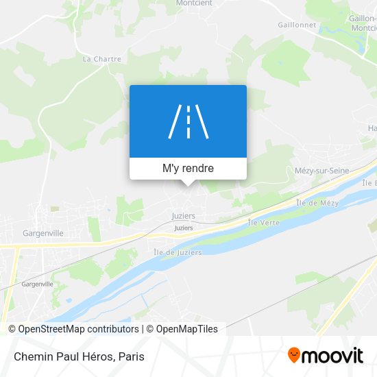 Chemin Paul Héros plan