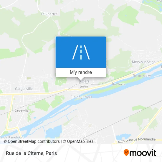 Rue de la Citerne plan