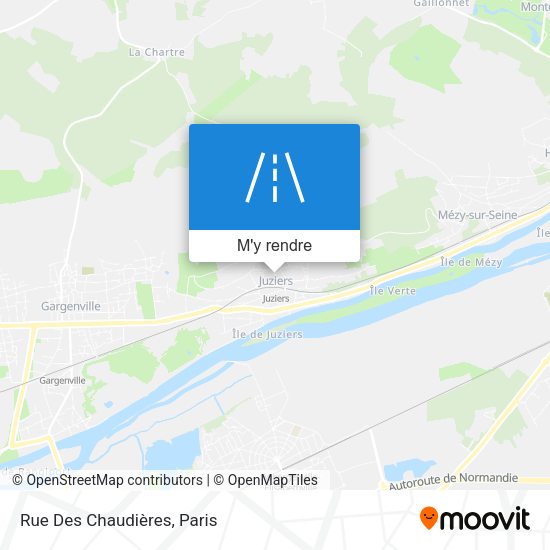 Rue Des Chaudières plan