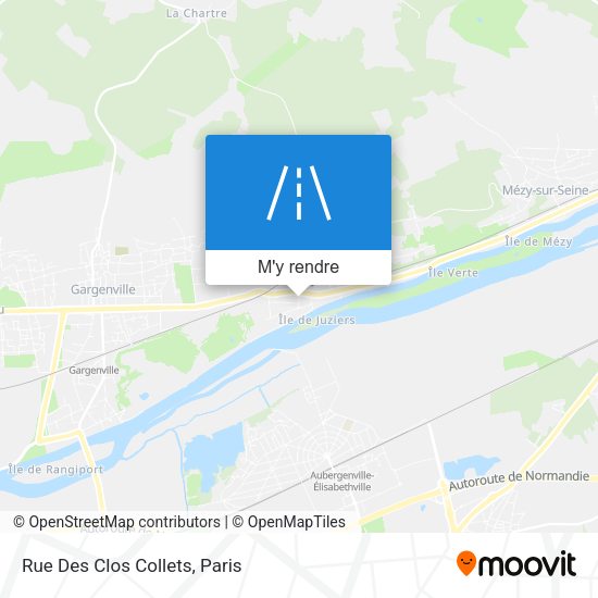 Rue Des Clos Collets plan