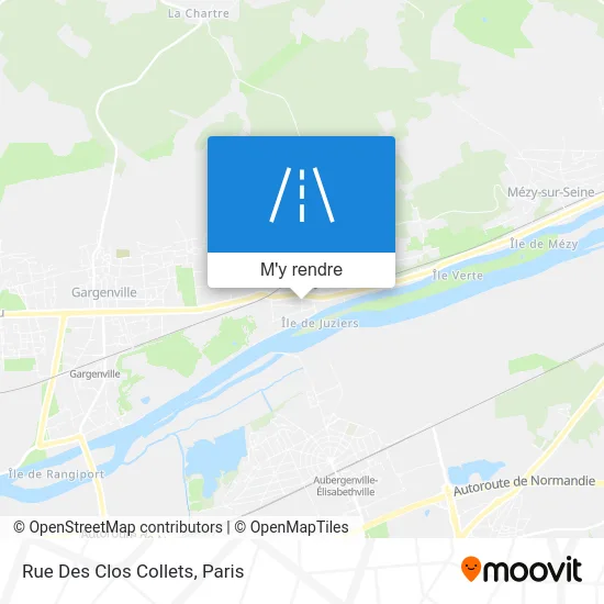 Rue Des Clos Collets plan