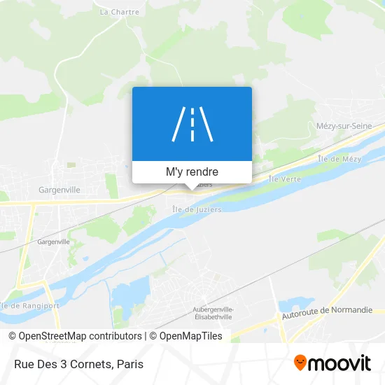 Rue Des 3 Cornets plan