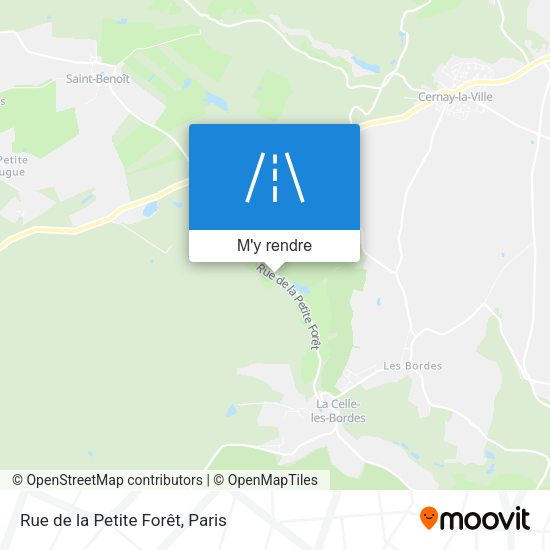 Rue De La Petite Forêt plan