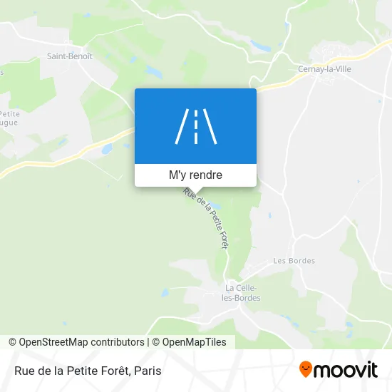 Rue de la Petite Forêt plan