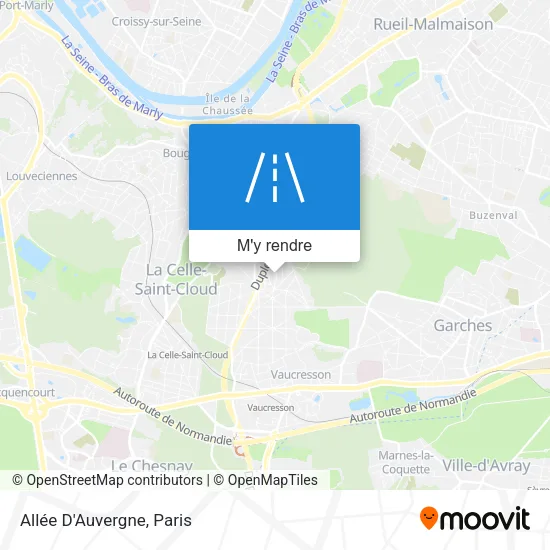 Allée D'Auvergne plan