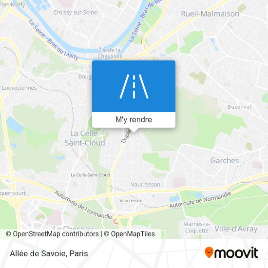 Allée de Savoie plan