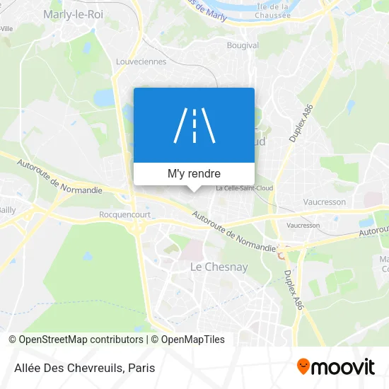 Allée Des Chevreuils plan