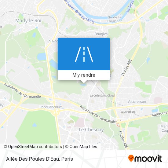 Allée Des Poules D'Eau plan