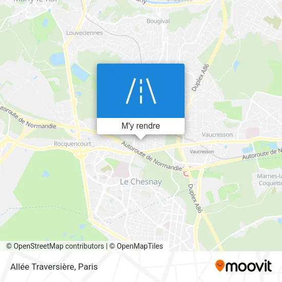 Allée Traversière plan