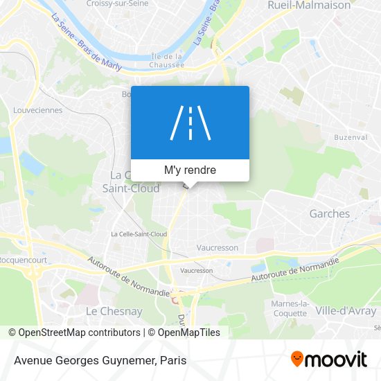 Avenue Georges Guynemer plan