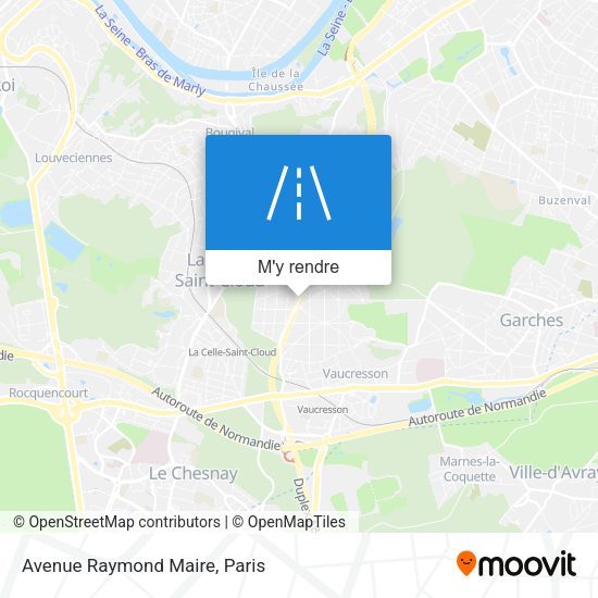 Avenue Raymond Maire plan