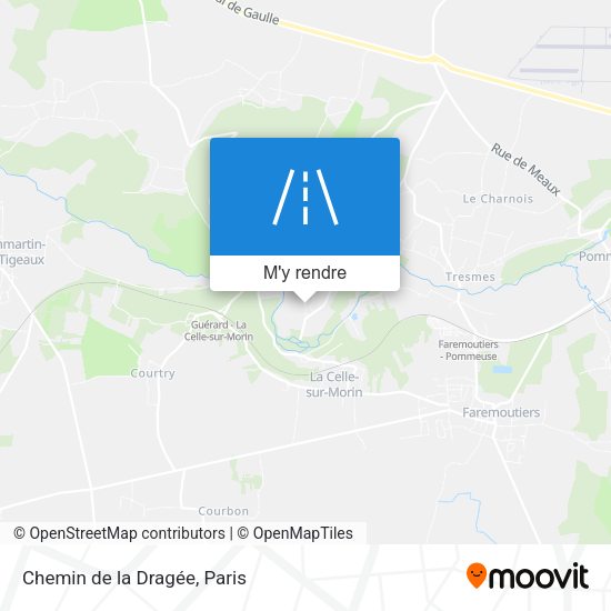 Chemin de la Dragée plan
