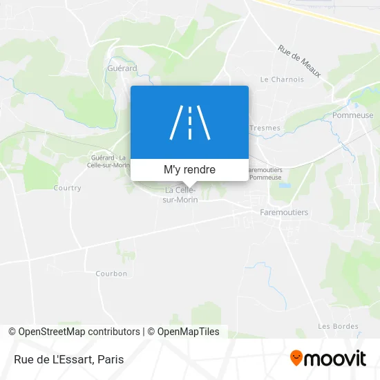 Rue de L'Essart plan