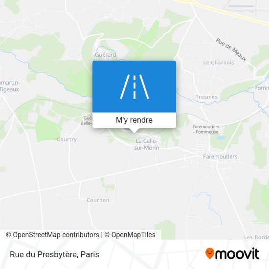 Rue du Presbytère plan