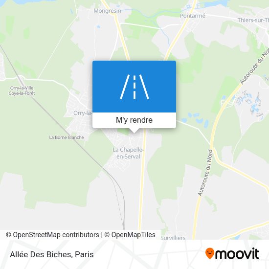 Allée Des Biches plan