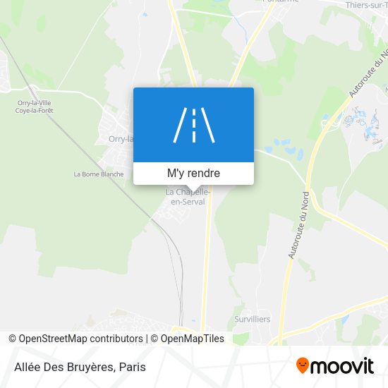 Allée Des Bruyères plan