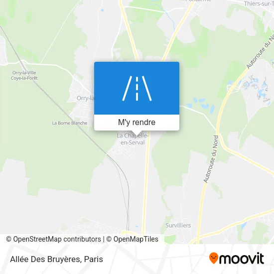 Allée Des Bruyères plan
