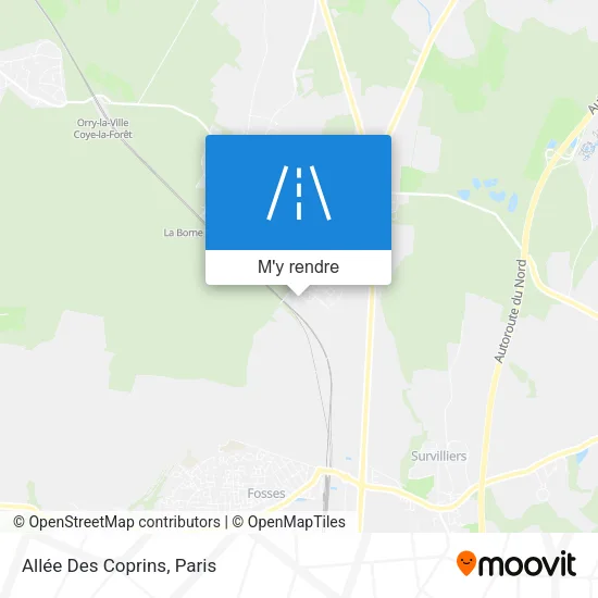 Allée Des Coprins plan
