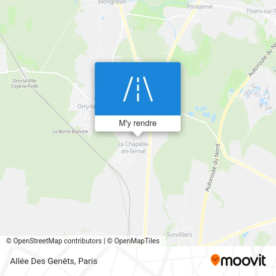 Allée Des Genêts plan
