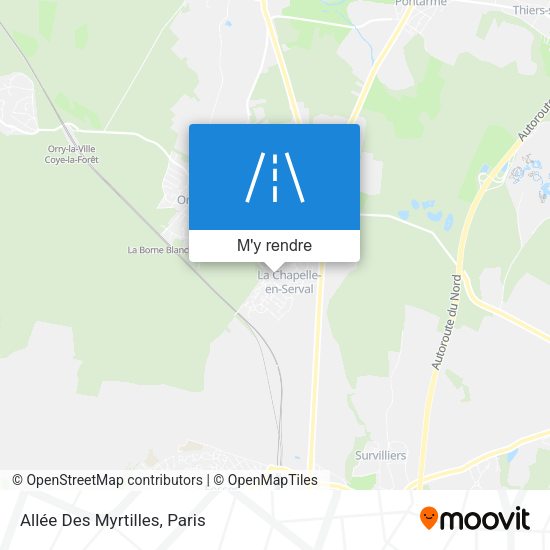 Allée Des Myrtilles plan