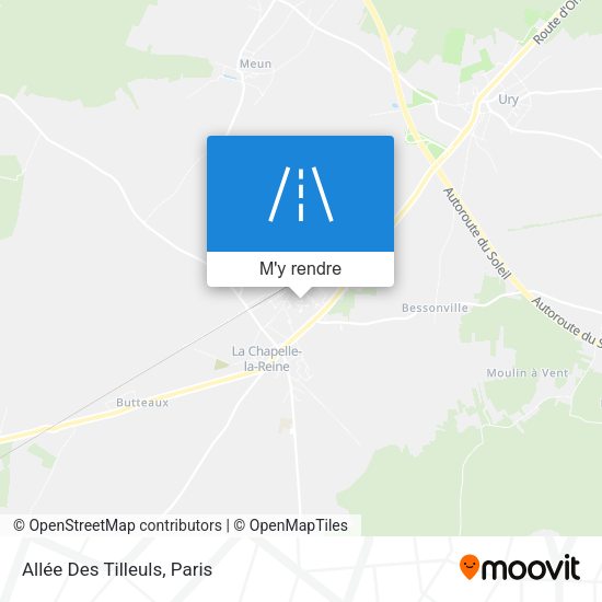 Allée Des Tilleuls plan