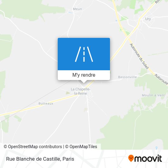 Rue Blanche de Castille plan