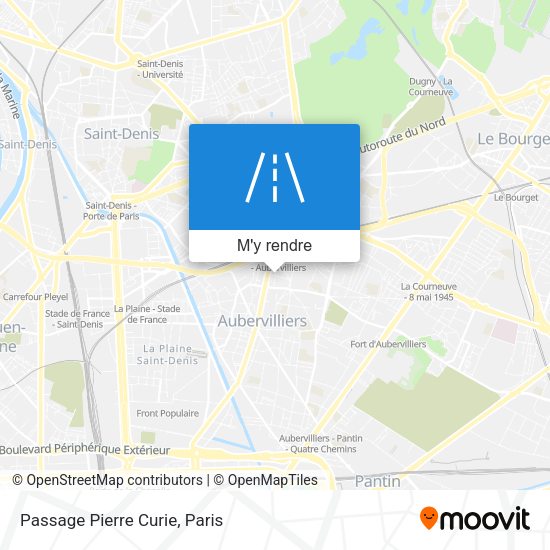 Passage Pierre Curie plan