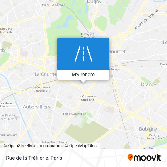 Rue de la Tréfilerie plan