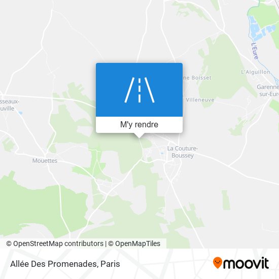 Allée Des Promenades plan
