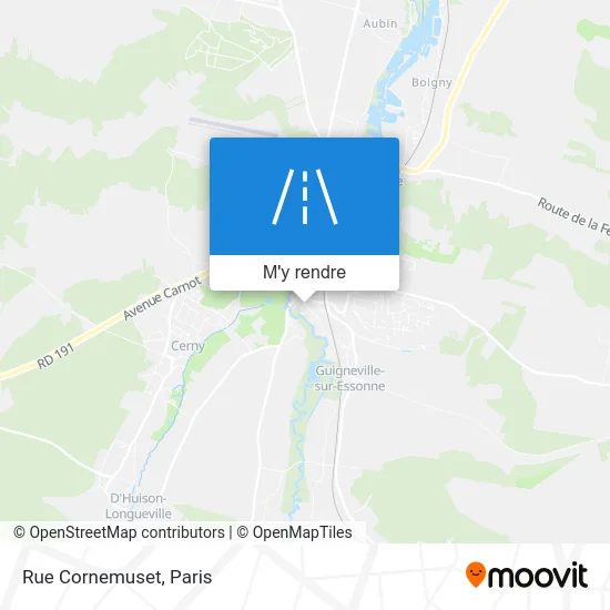 Rue Cornemuset plan