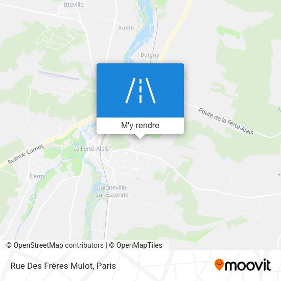 Rue Des Frères Mulot plan