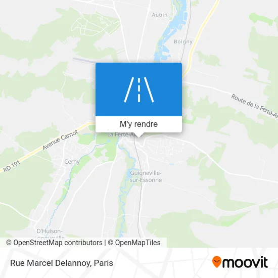 Rue Marcel Delannoy plan