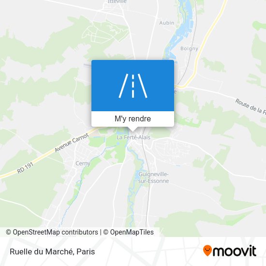 Ruelle du Marché plan