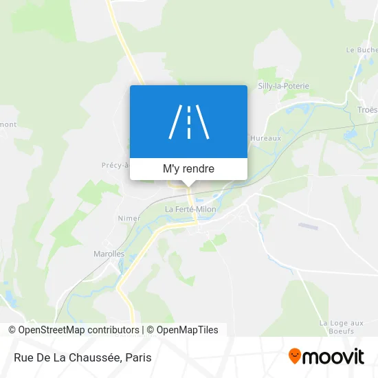 Rue De La Chaussée plan