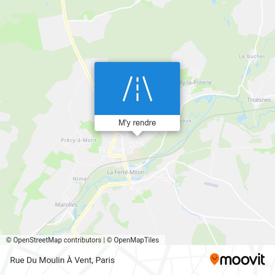 Rue Du Moulin À Vent plan