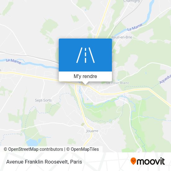 Avenue Franklin Roosevelt plan