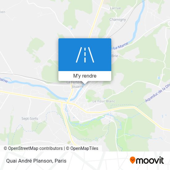 Quai André Planson plan