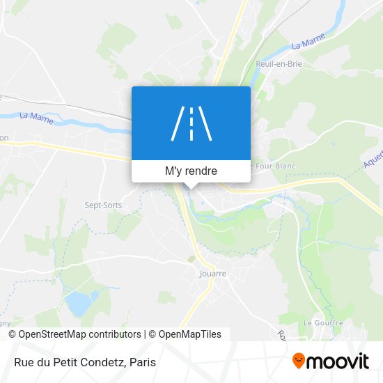 Rue du Petit Condetz plan
