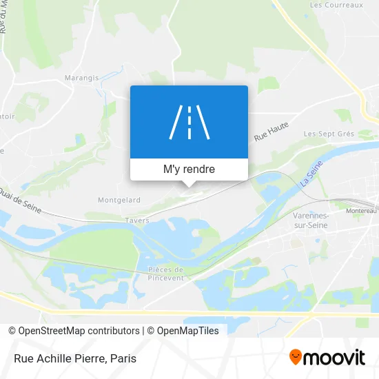 Rue Achille Pierre plan