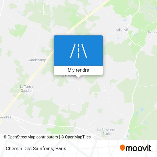 Chemin Des Sainfoins plan